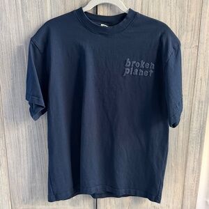 Broken Planet Basics Navy T-Shirt